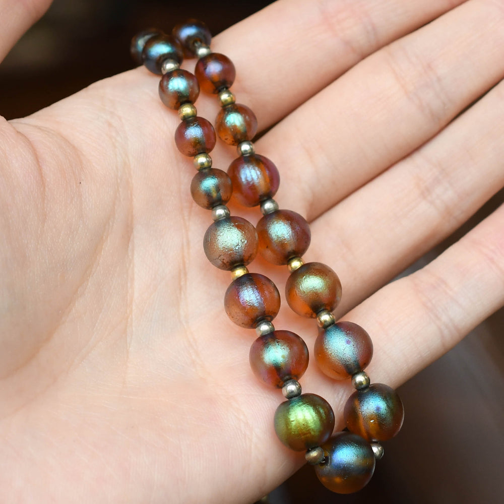 Art Deco Iridescent Nitrate