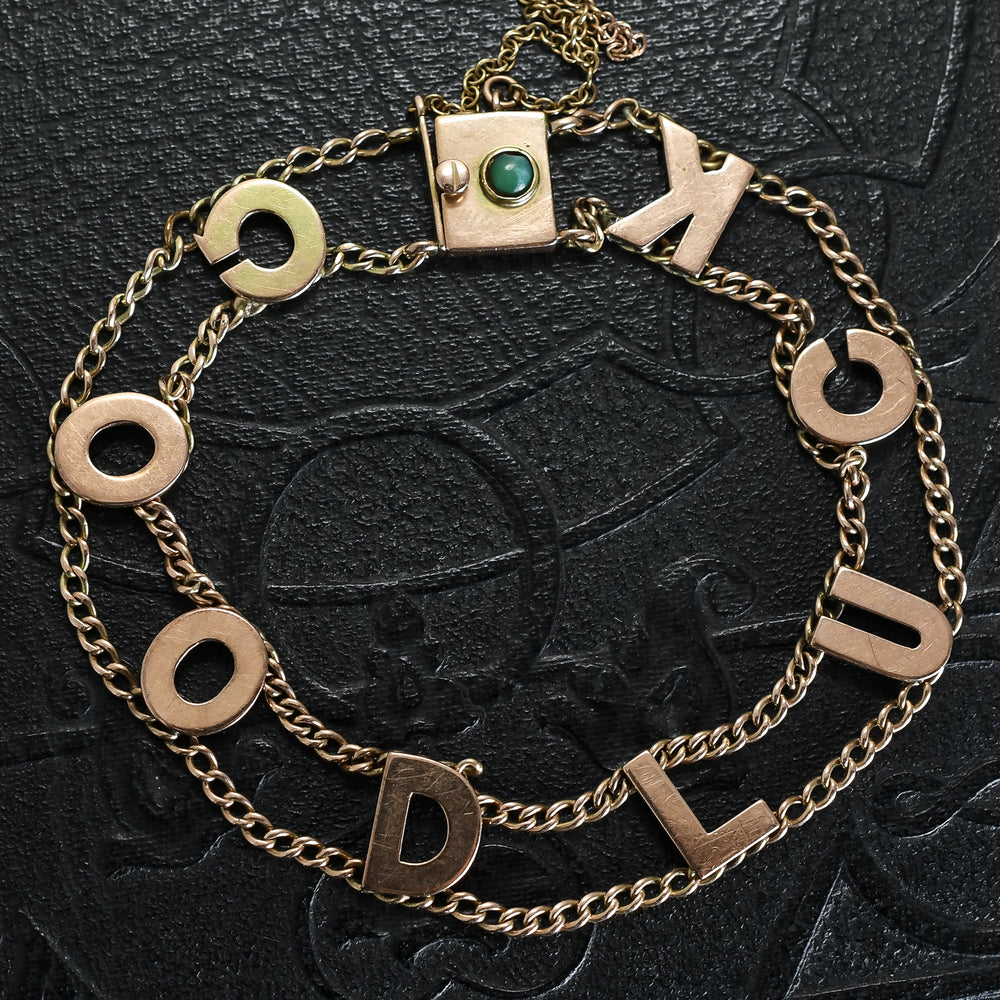 Edwardian Turquoise Good Luck Bracelet