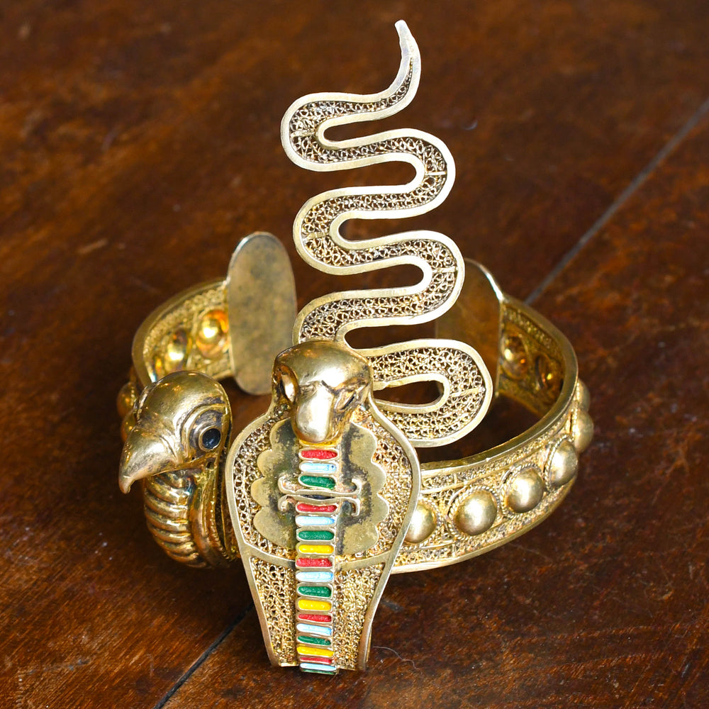 Egyptian Revival 1930's Diadem of Tutankhamun