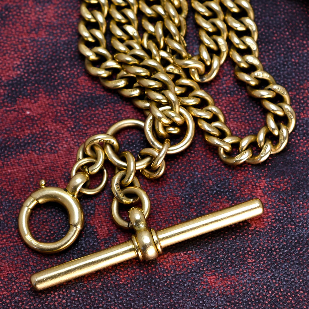 Victorian 18k Gold Albert Chain
