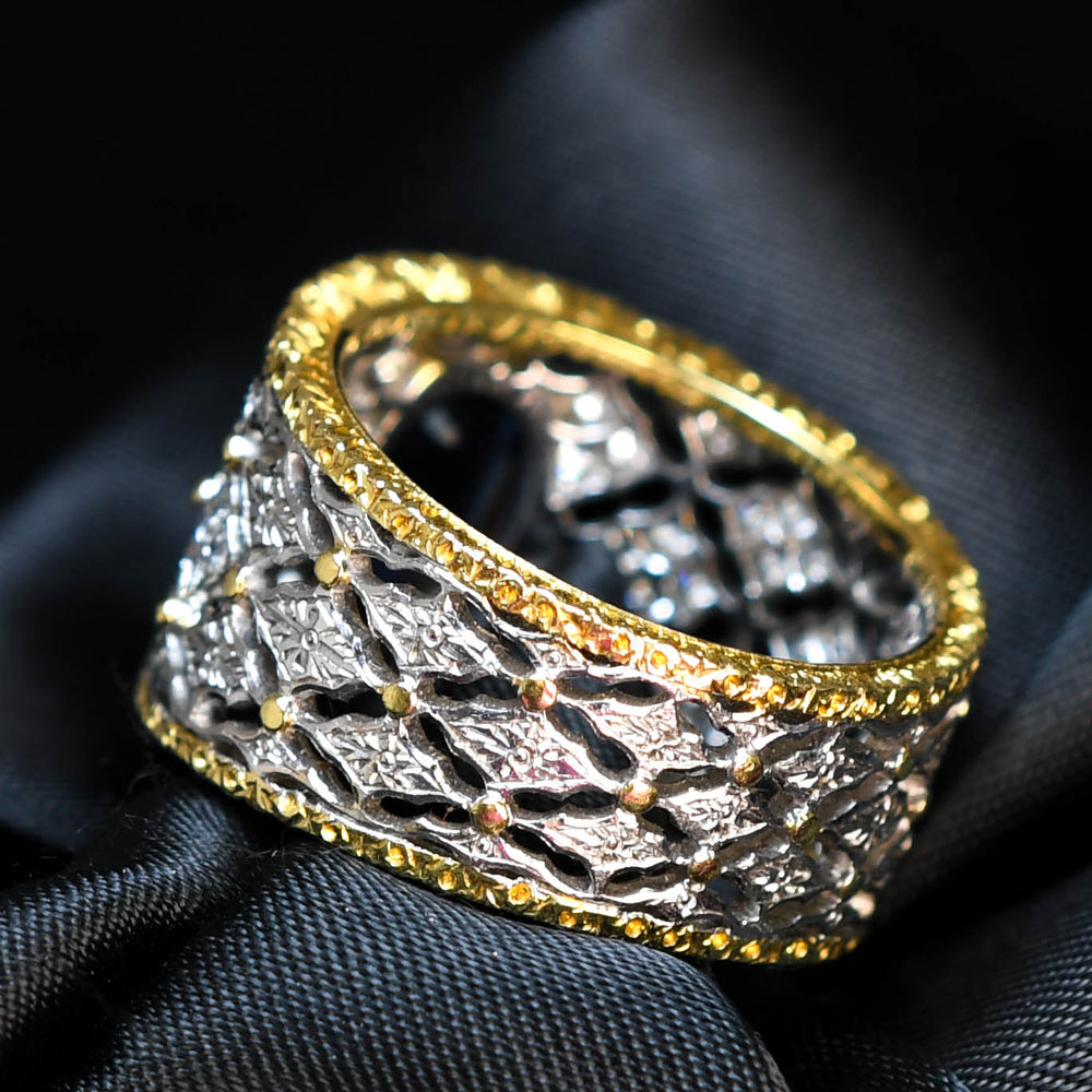 1940's Sapphire & Diamond