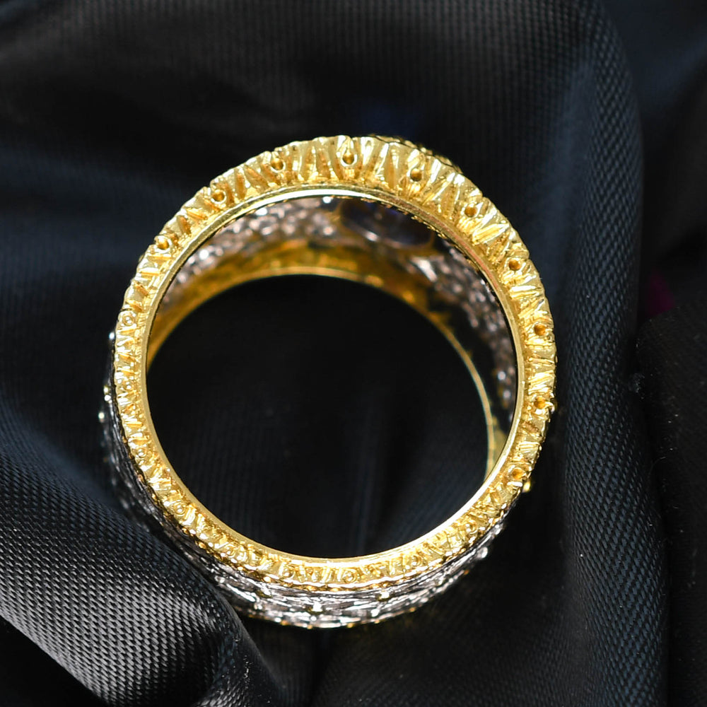 1940's Sapphire & Diamond