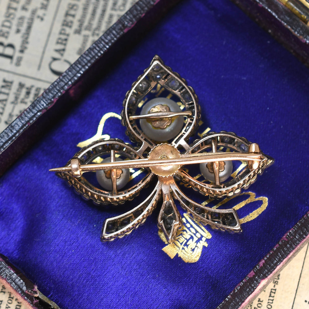 Victorian Pearl & Diamond