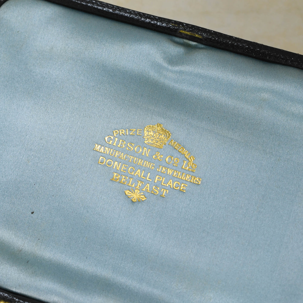 Antique Irish Silver Cigarette Case