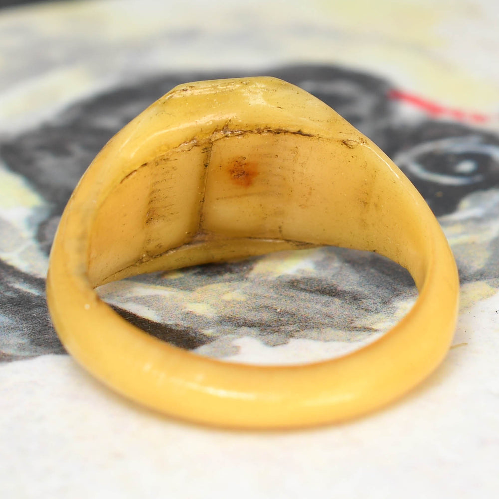 WW2 Bakelite Prison Ring