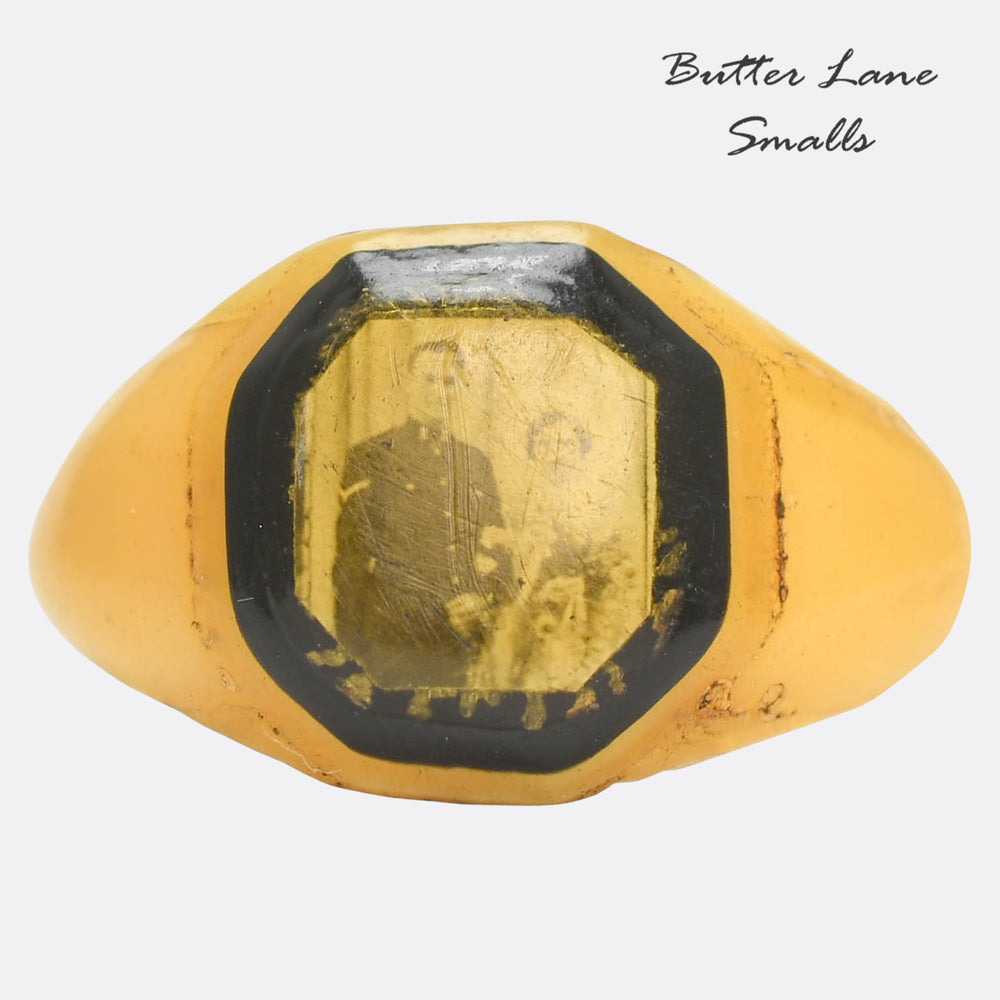 WW2 Bakelite Prison Ring