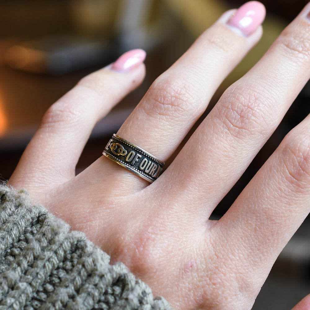 1940's Enamel American Flag Charm