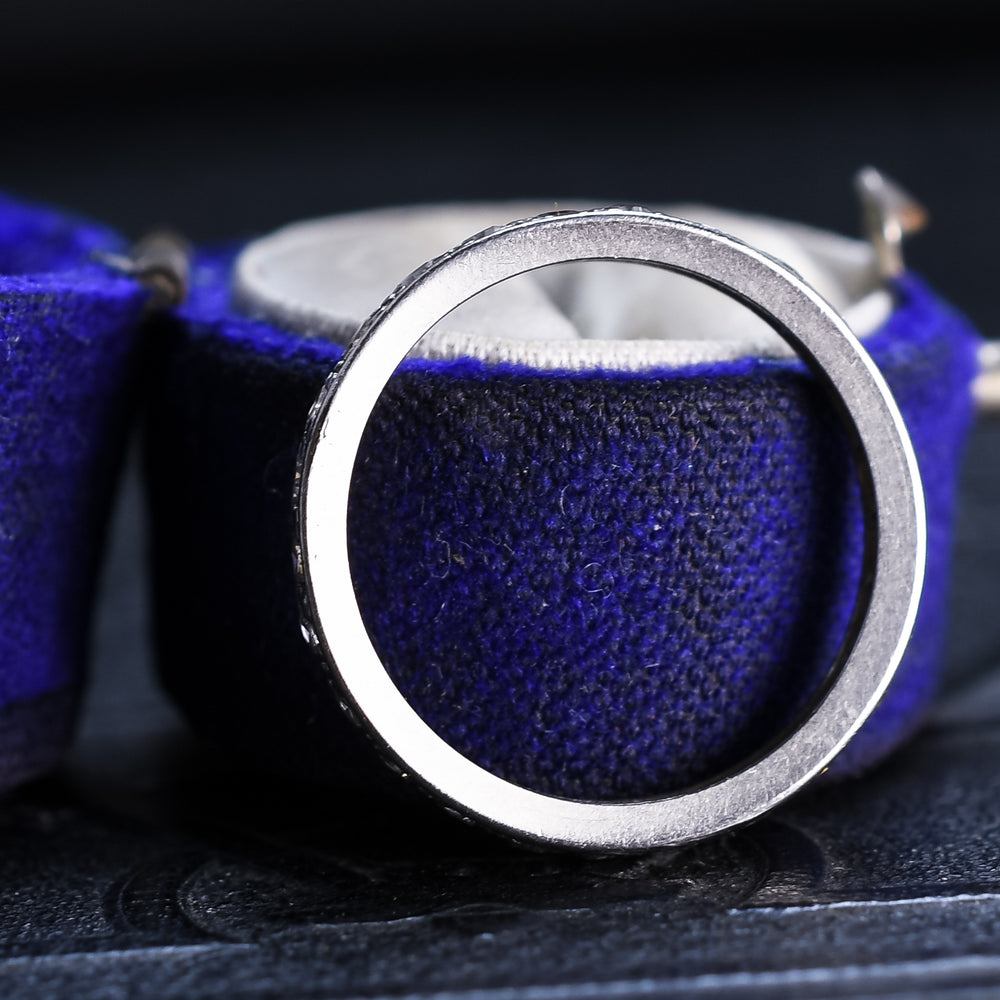 Art Deco Platinum Diamond Eternity Ring