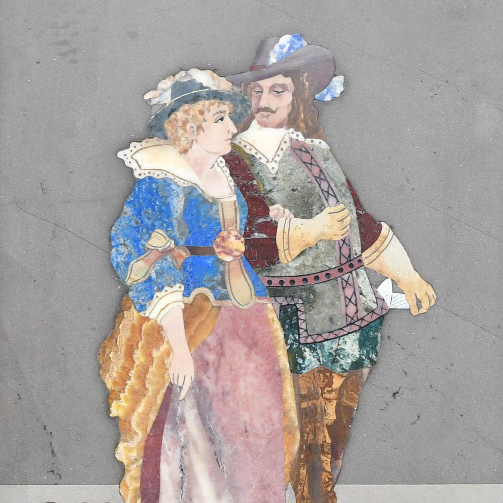 Victorian Pietra Dura Panel