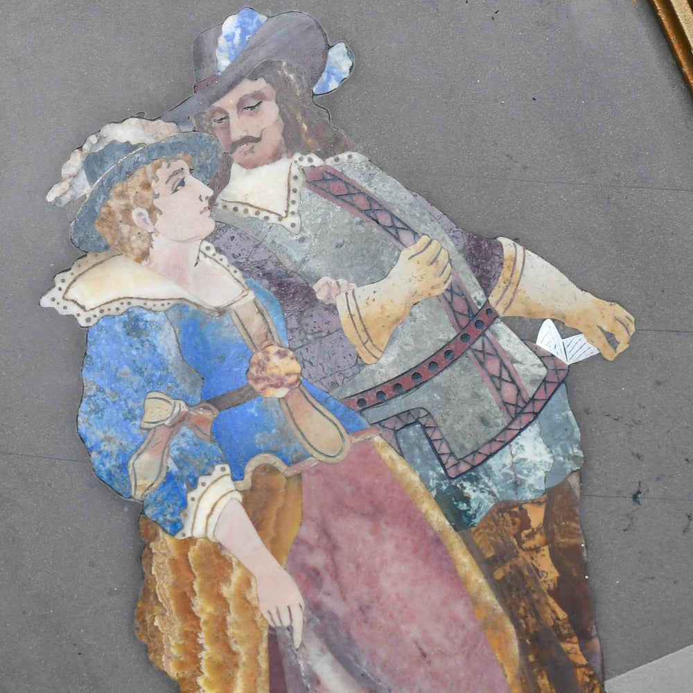 Victorian Pietra Dura Panel