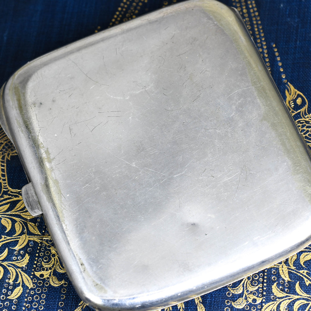 Antique Silver Enamel