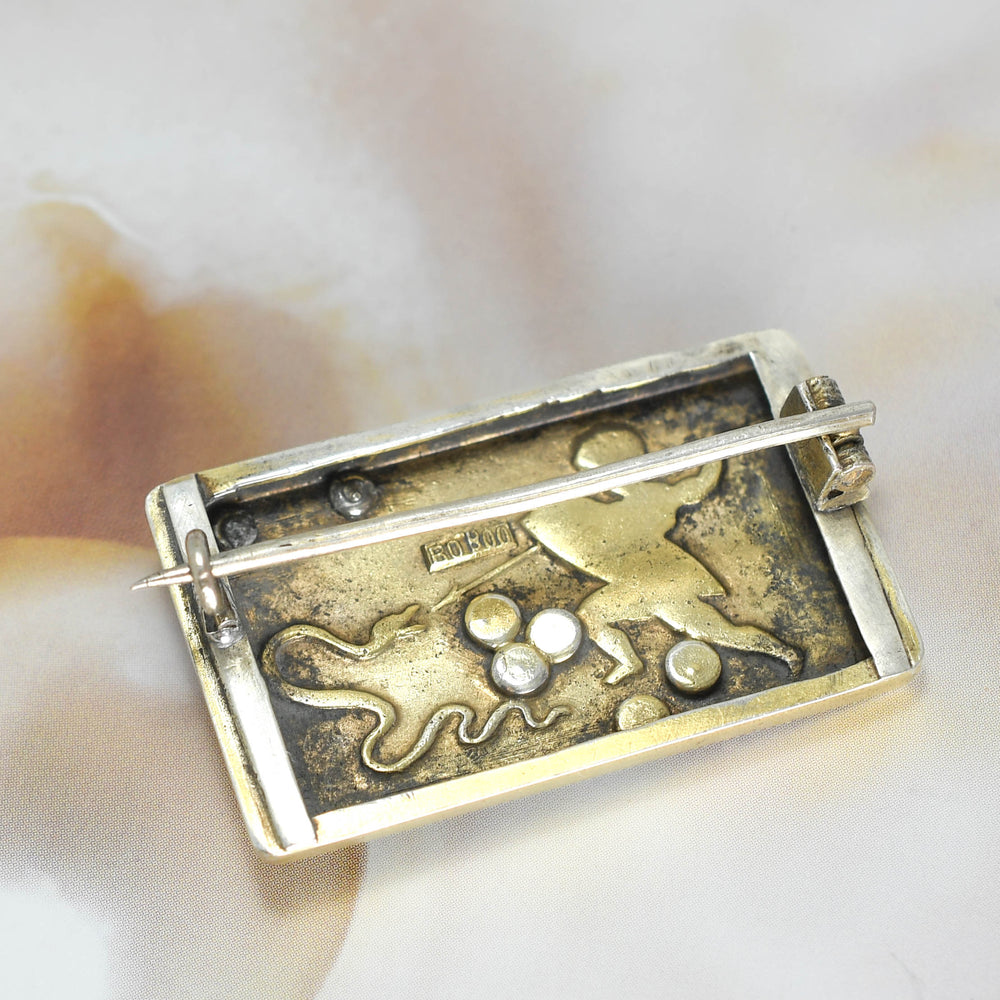 Victorian Enamel Multi-Gem