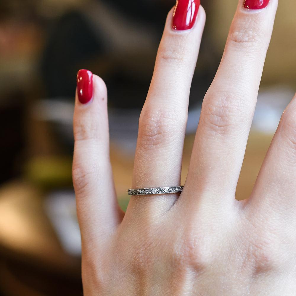 Art Deco Diamond Eternity Ring