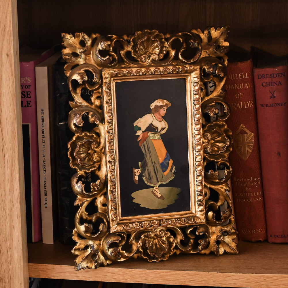 Victorian Framed Pietra Dura