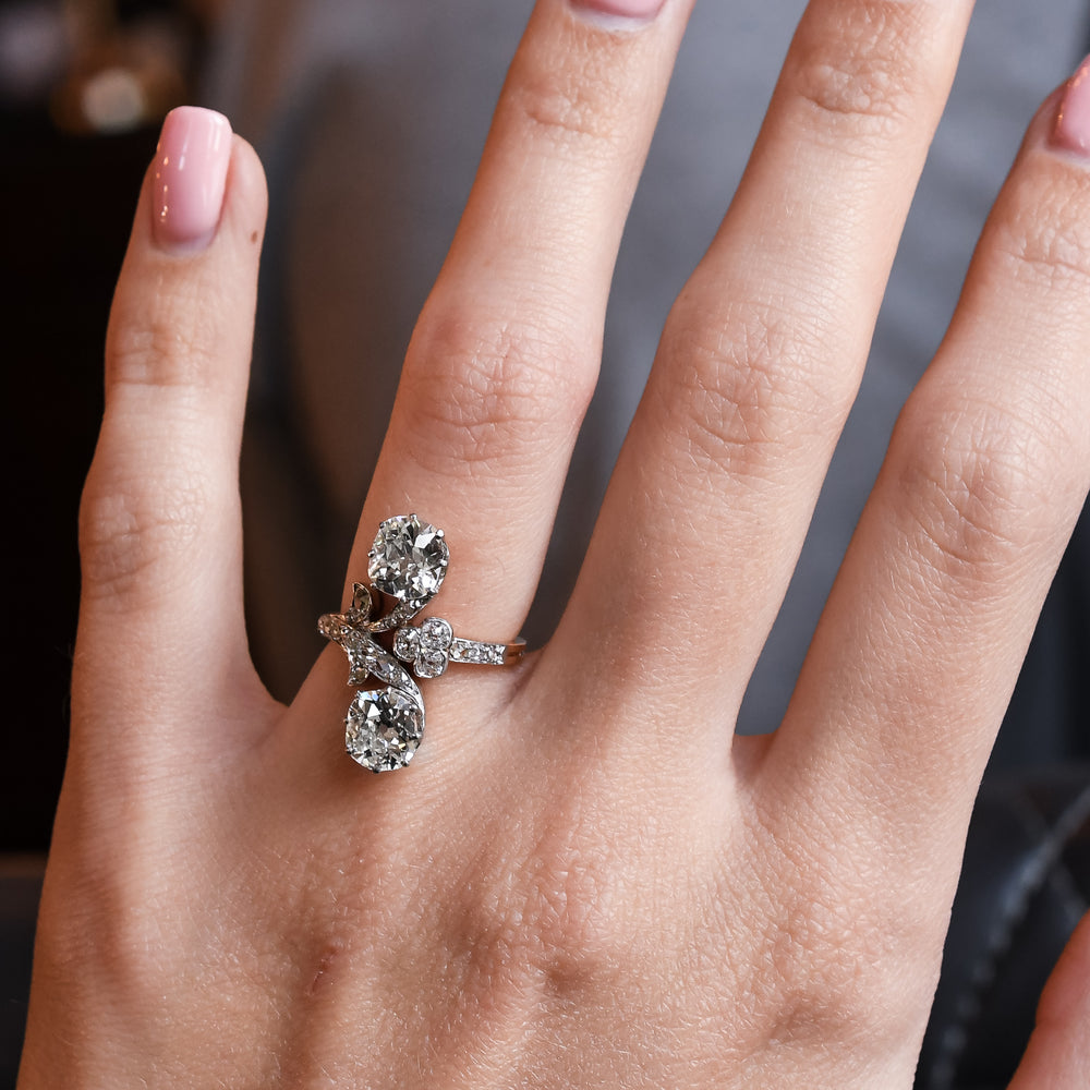 Belle Époque Diamond Toi et Moi Ring