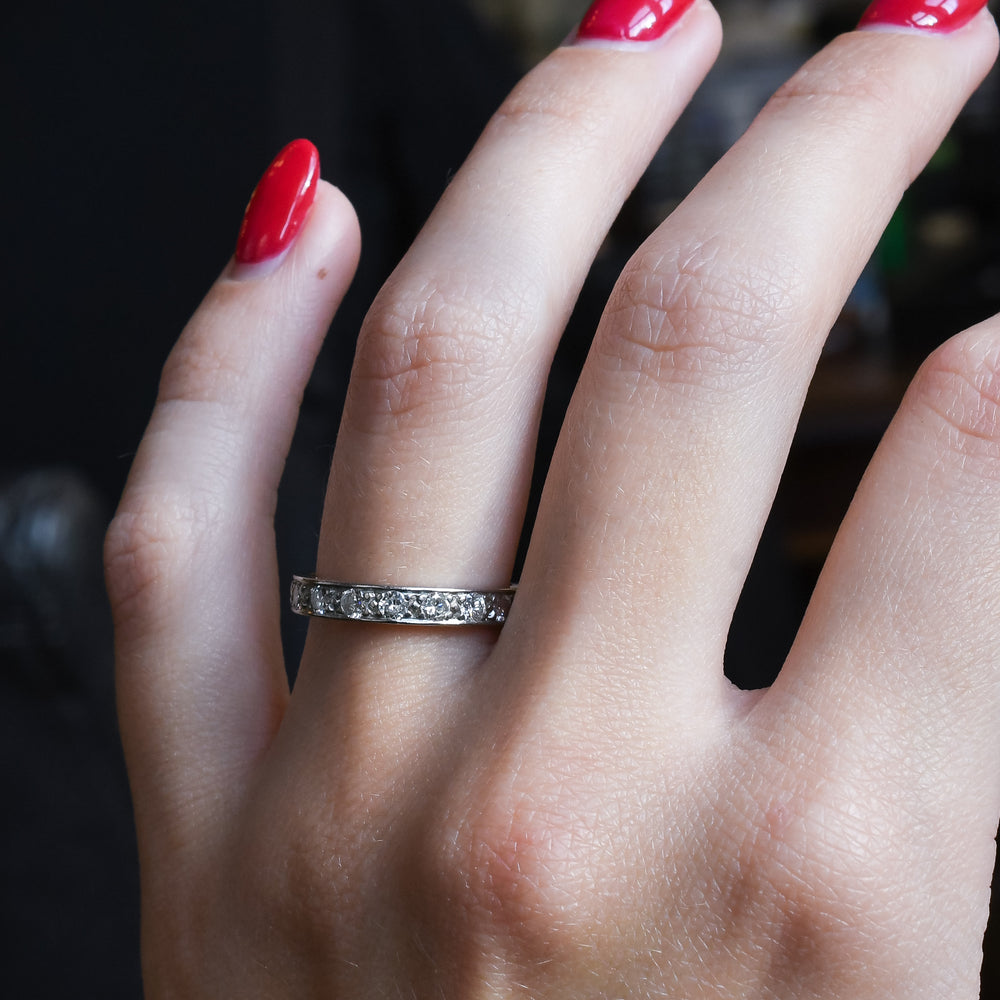 Art Deco Diamond Eternity Ring