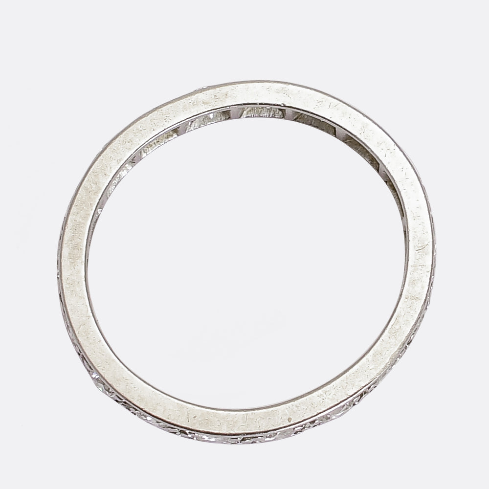Art Deco Diamond Eternity Ring