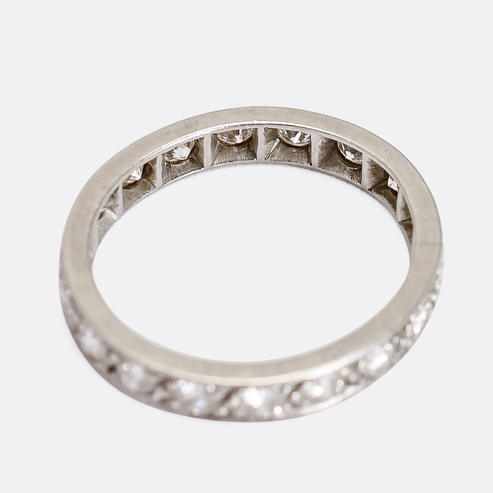 Art Deco Diamond Eternity Ring