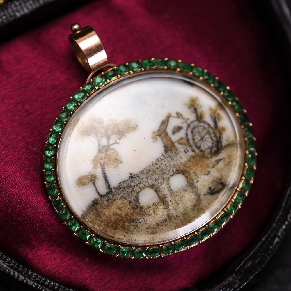 Georgian Hairwork Memorial Locket