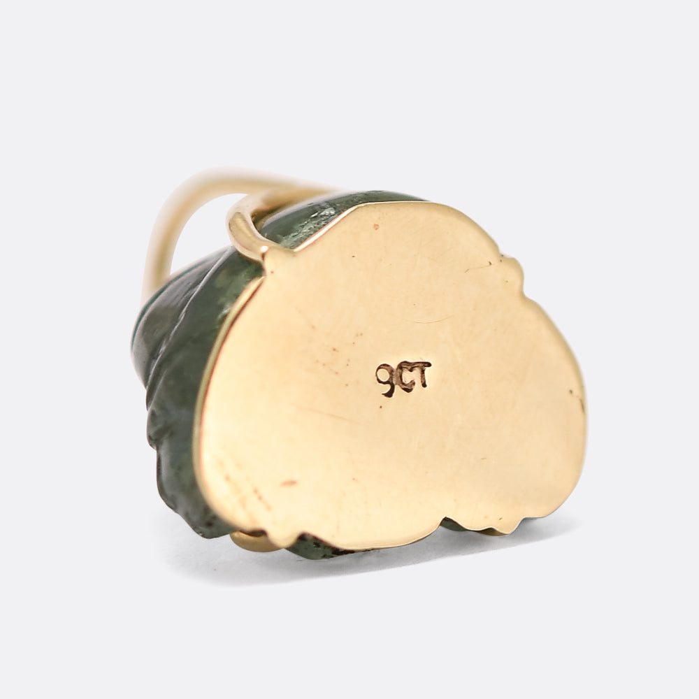 1930's Alexandrite Lucky Buddha Charm