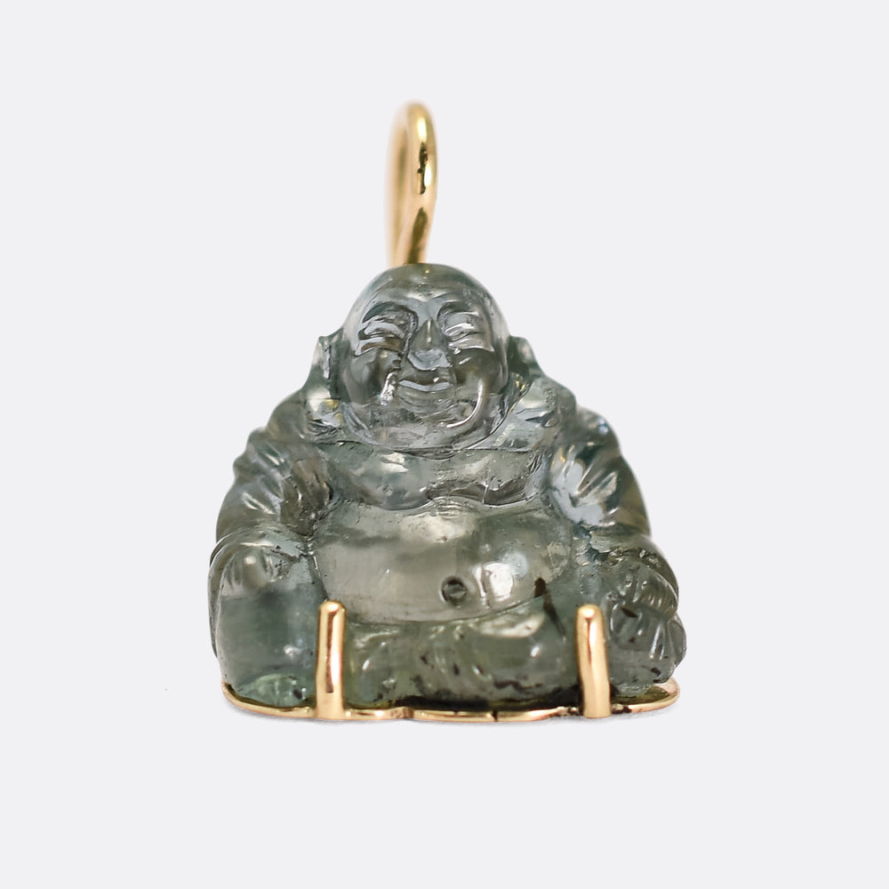 1930's Alexandrite Lucky Buddha Charm