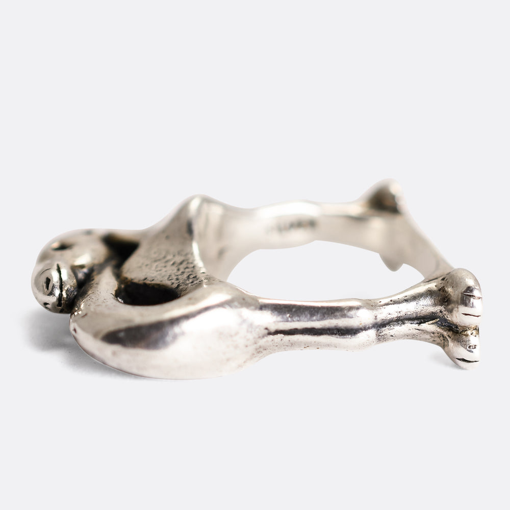 1940's Silver Camel Ring by Moshe Oved