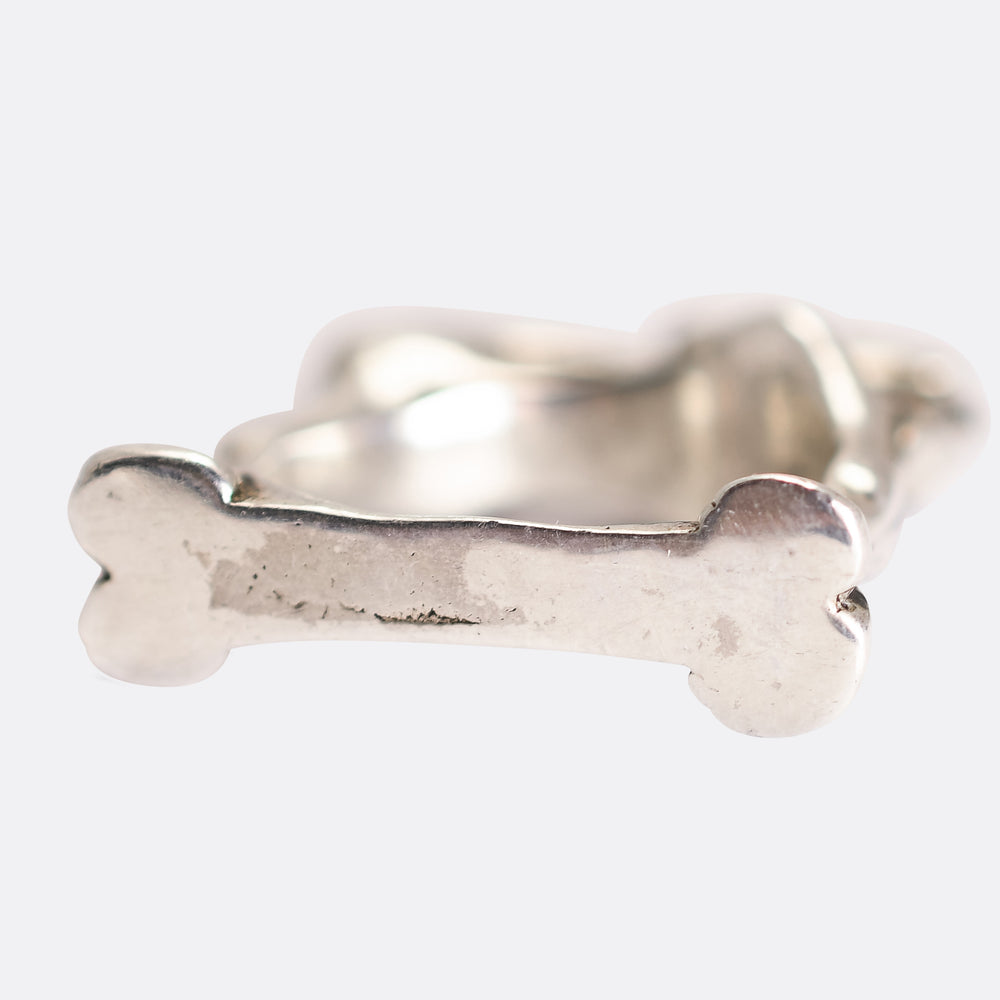 1940's Silver Camel Ring by Moshe Oved