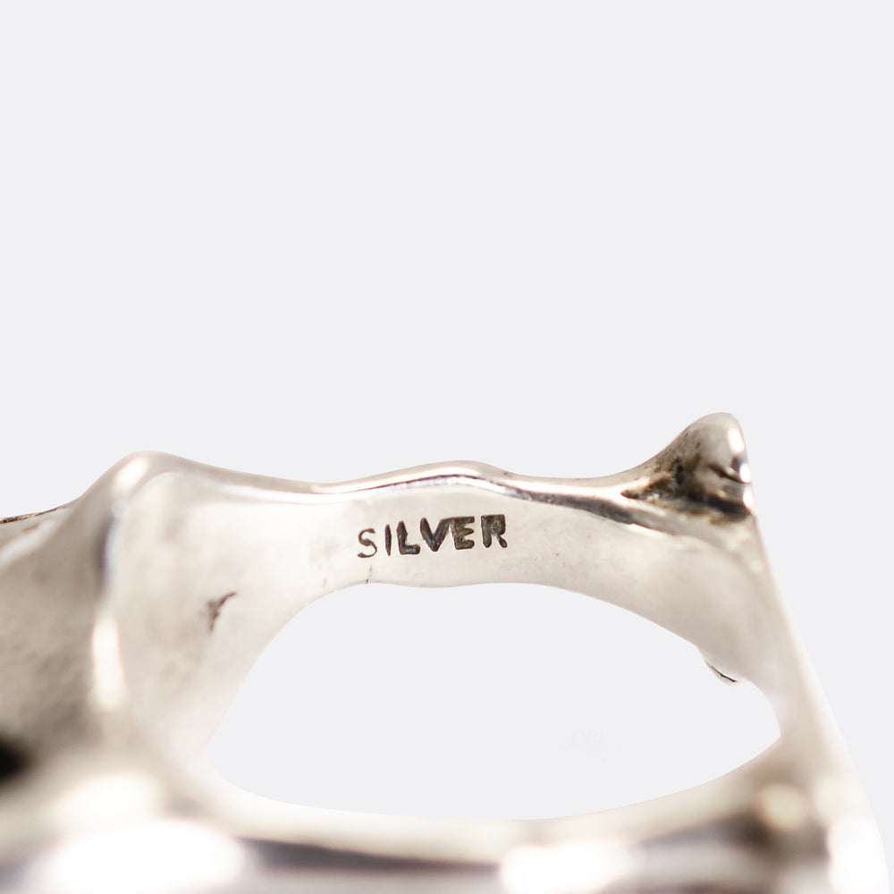 1940's Silver Camel Ring by Moshe Oved