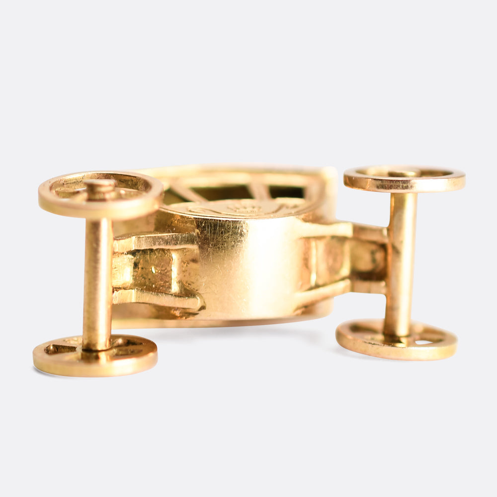 1950's The Gold State Coach 18k Charm