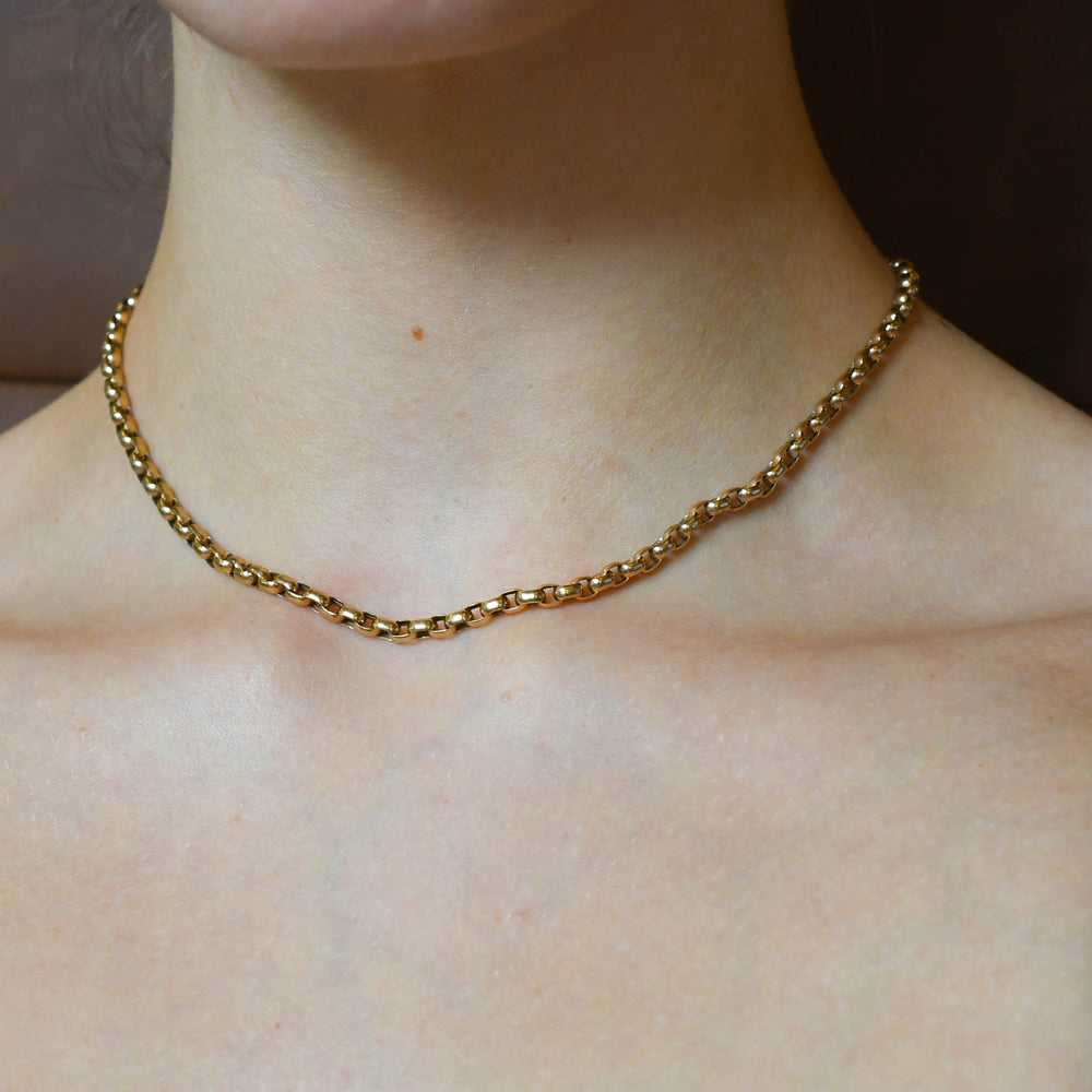 Victorian 15k Gold Belcher Chain