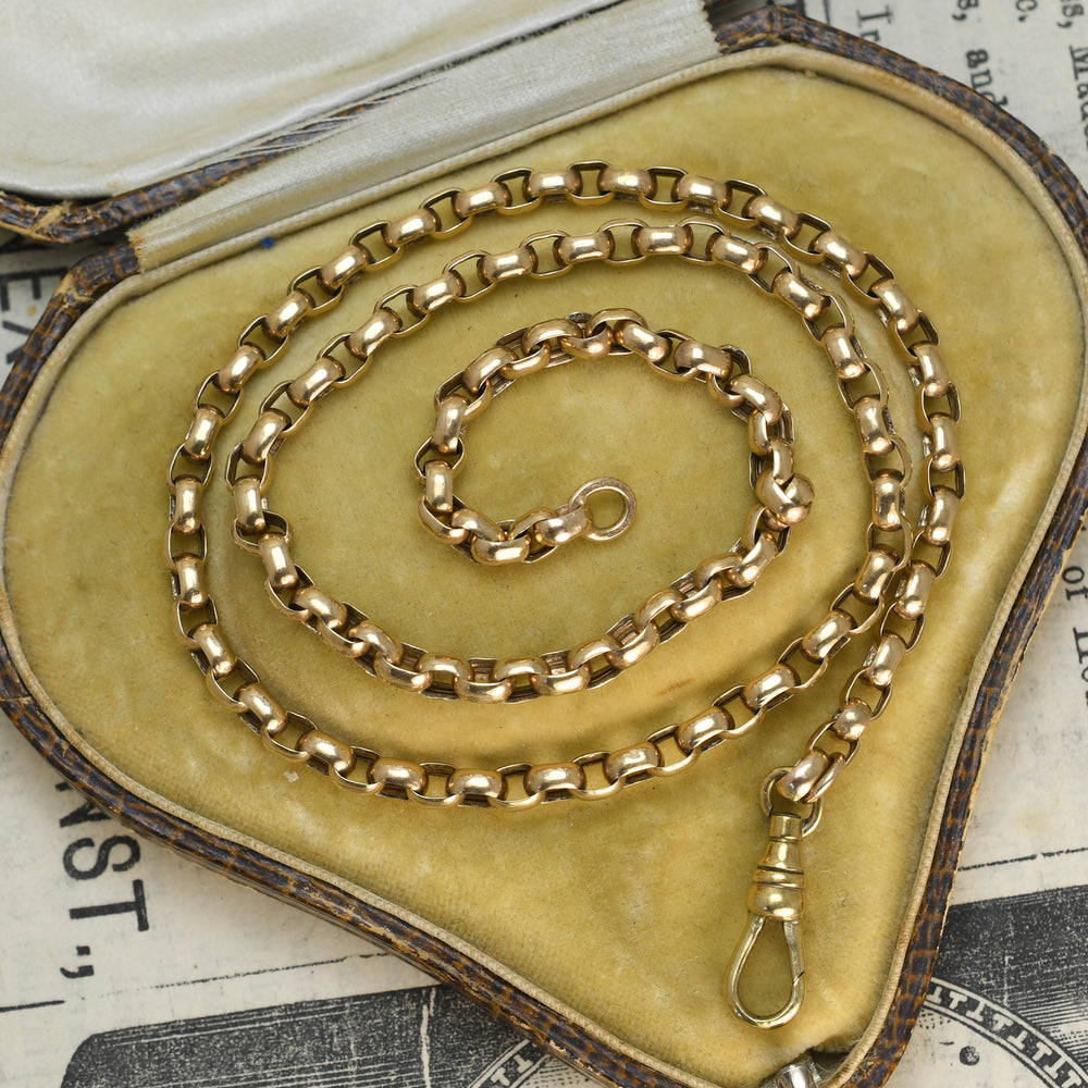 Victorian 15k Gold Belcher Chain