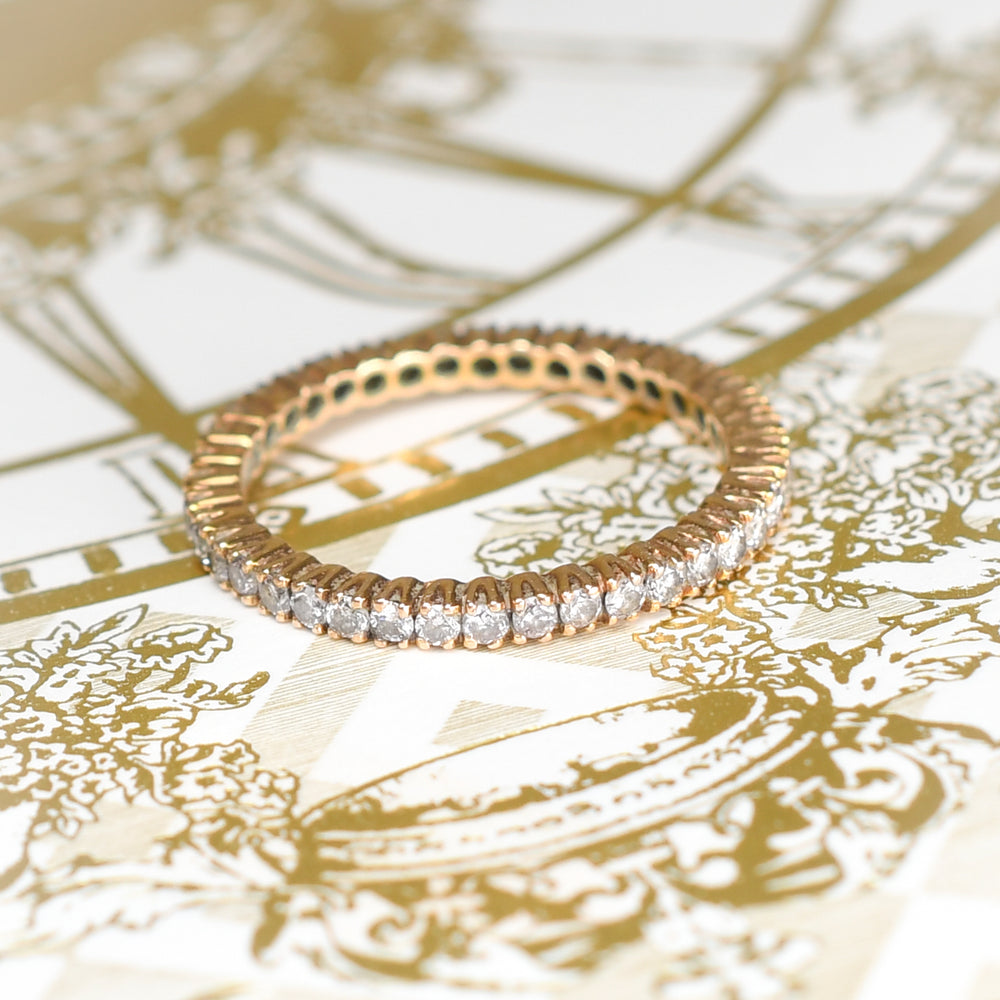 Vintage Diamond Eternity Ring