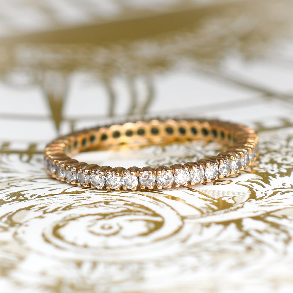 Vintage Diamond Eternity Ring