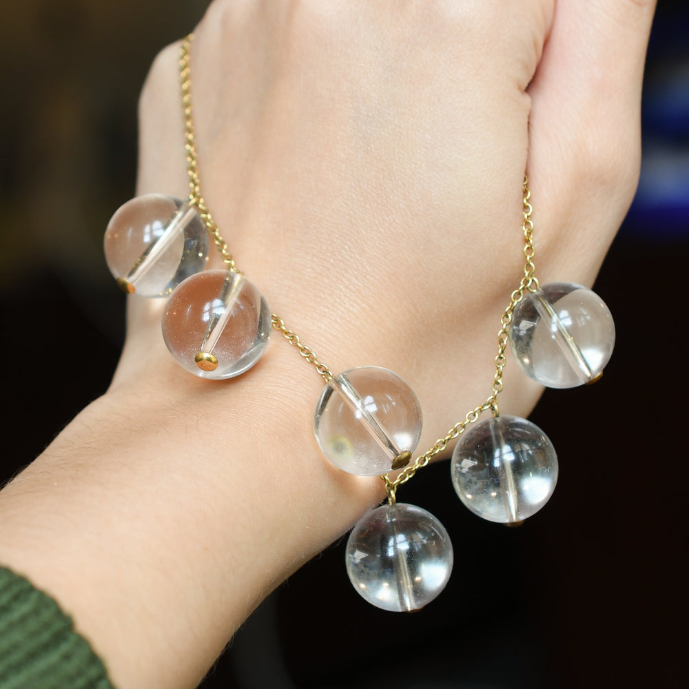 Edwardian Six Pools Of Light Necklace