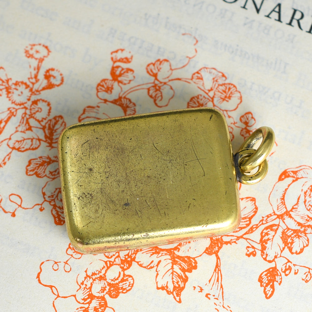 Victorian Three-Tone Gold Aesthetic Locket