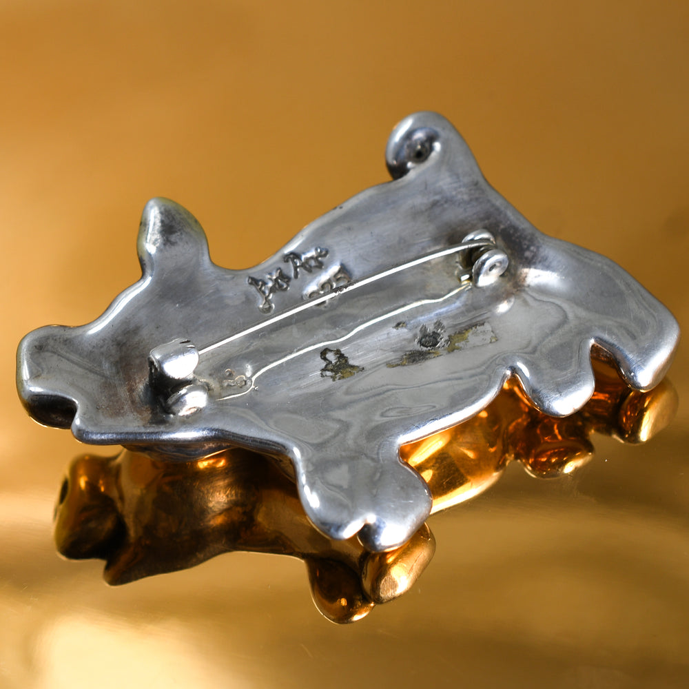 Vintage Silver Lucky