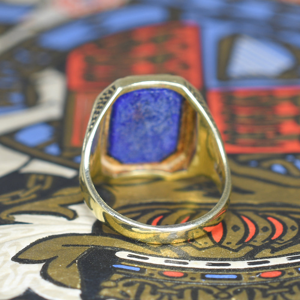Art Deco Lapis Lazuli