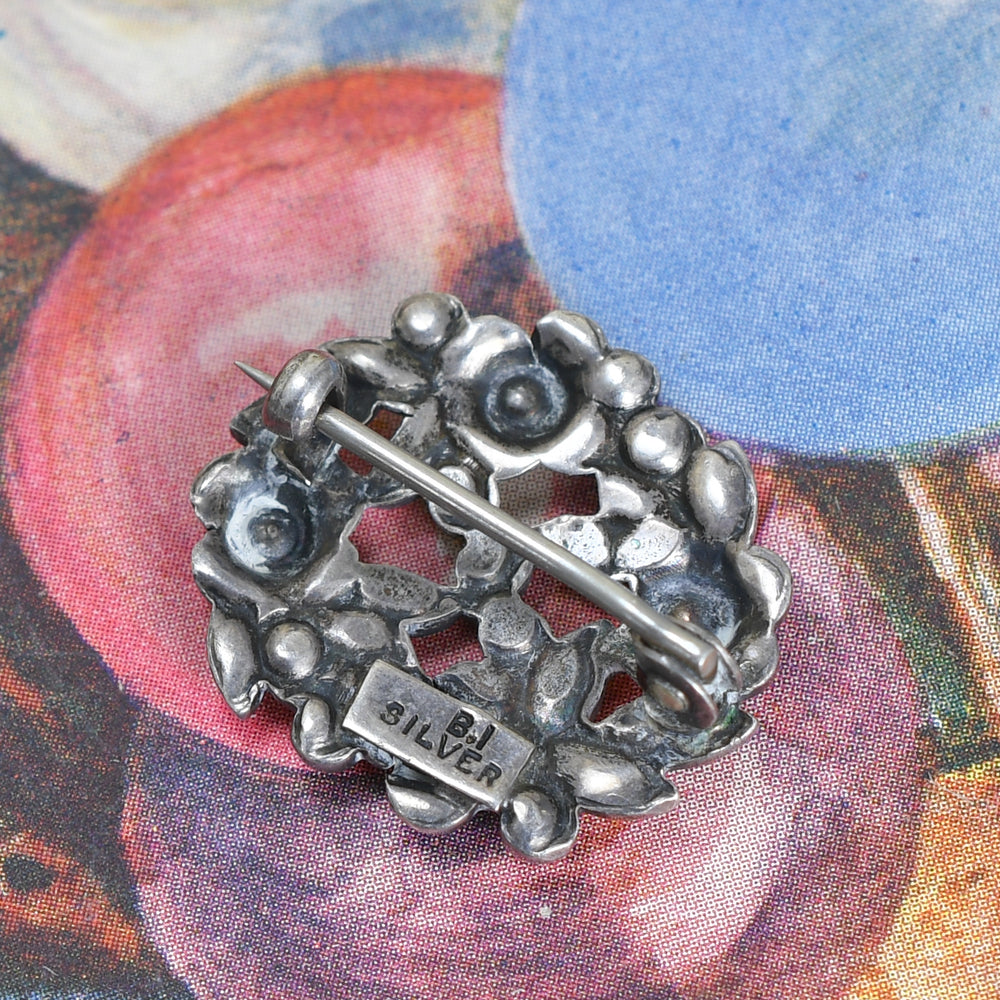 Arts & Crafts Enamel Pin by Bernard Instone