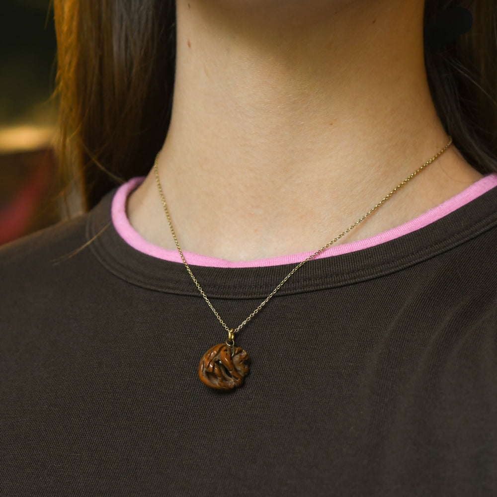 19th Century Heidao Monkey Pendant