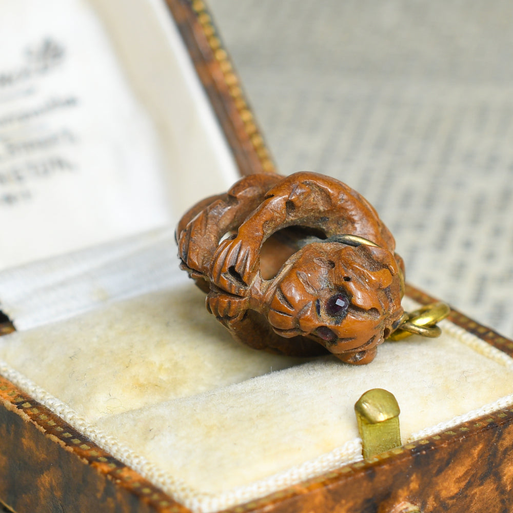 19th Century Heidao Monkey Pendant