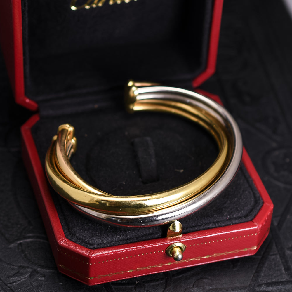 Vintage Cartier Trinity Cuff Bracelet