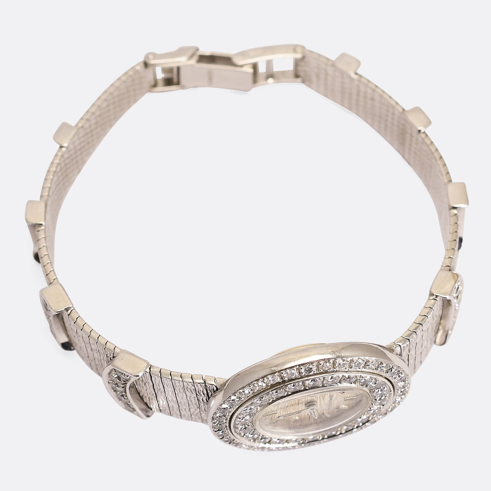 1970's Longines Diamond Cocktail Watch