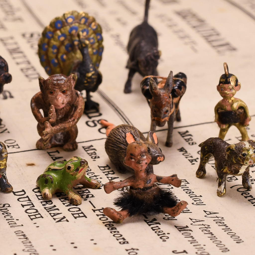 1920's Collection of Vienna Bronze Miniature Animals – Butter Lane