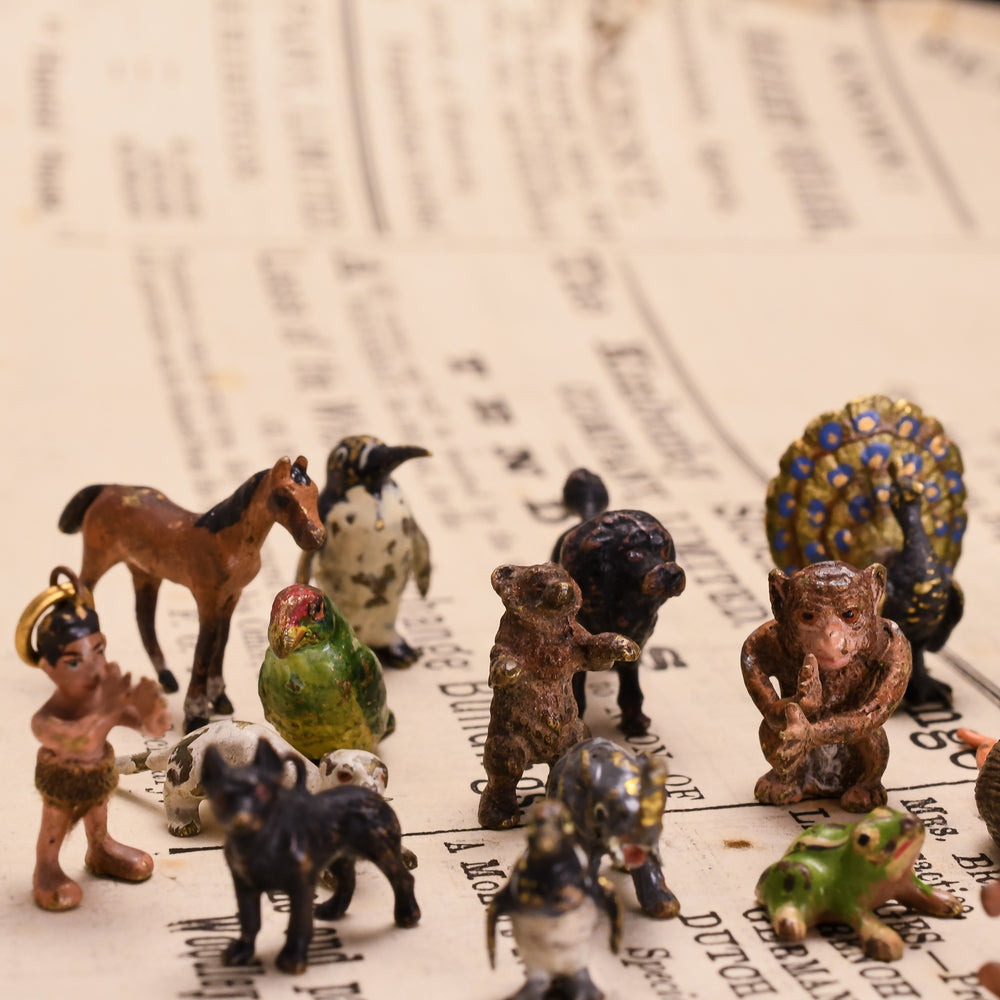 1920’s Collection of Vienna Bronze Miniature Animals