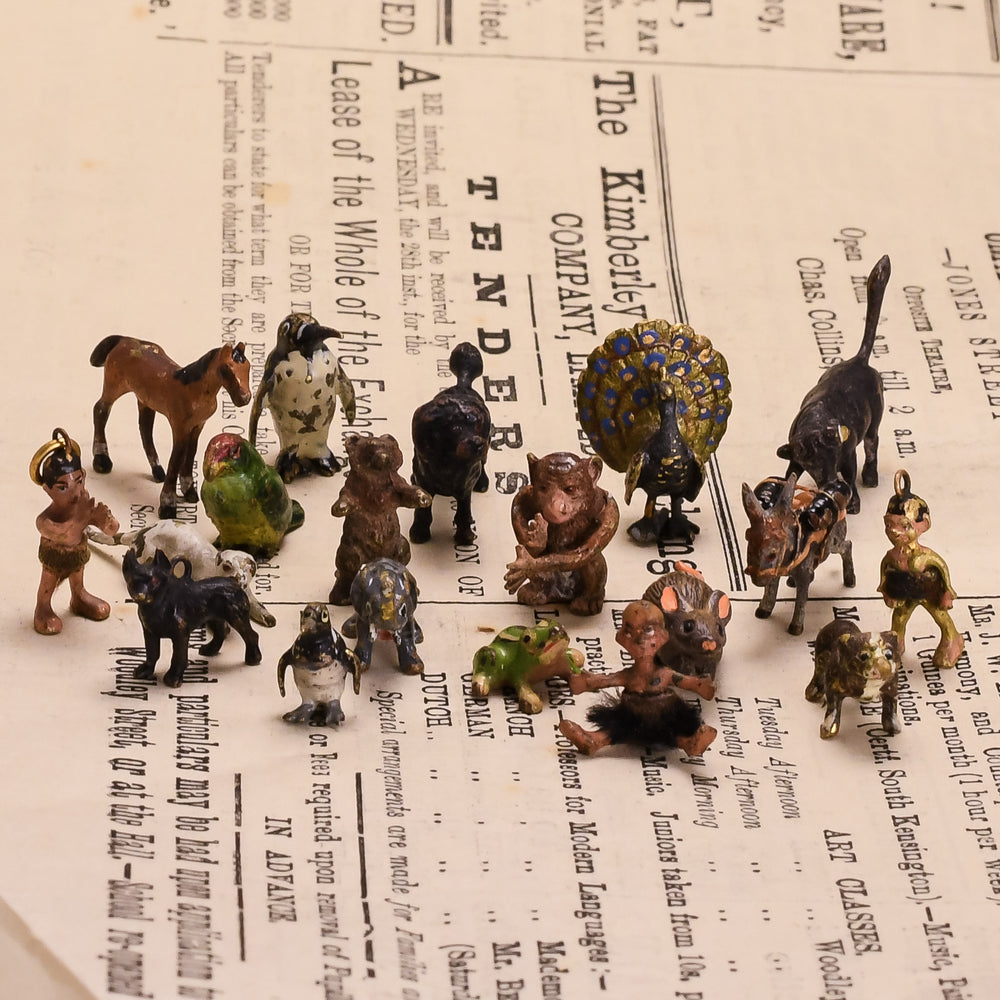 1920’s Collection of Vienna Bronze Miniature Animals
