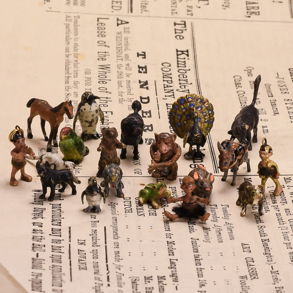 1920's Collection of Vienna Bronze Miniature Animals – Butter Lane