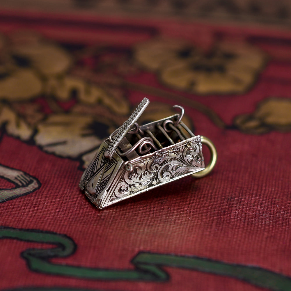Victorian Mouse Trap Charm