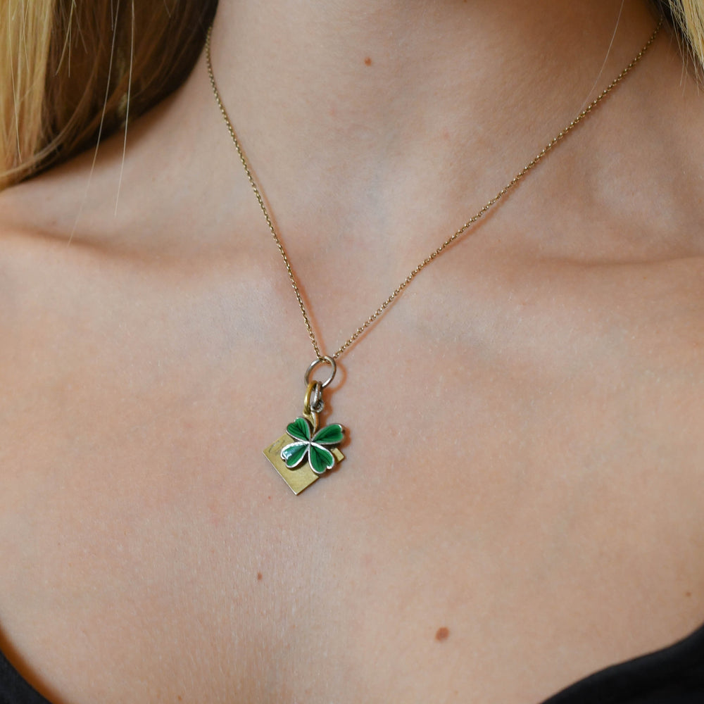 Late Victorian Enamel Lucky Charms