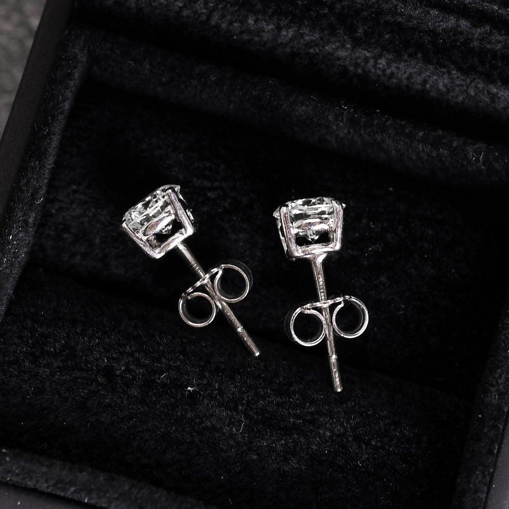 Vintage 1.60ct Diamond Stud Earrings