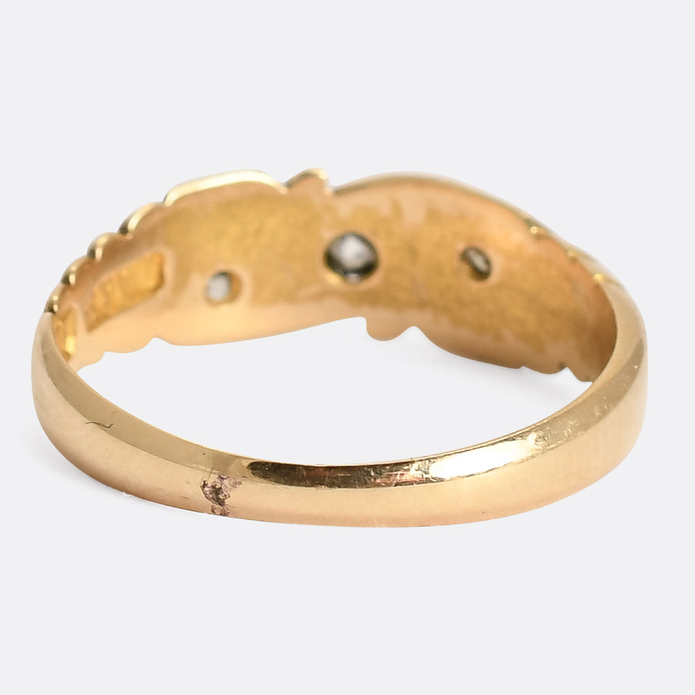 Late Victorian Turquoise & Diamond Ring